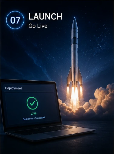 Digital product launch
